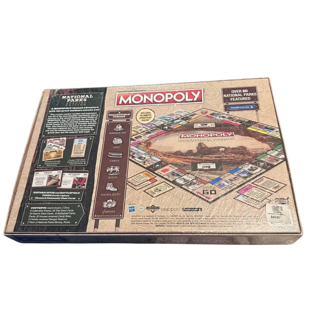 National Parks Monopoly 2020 Special Edition Collector Board Game NIB